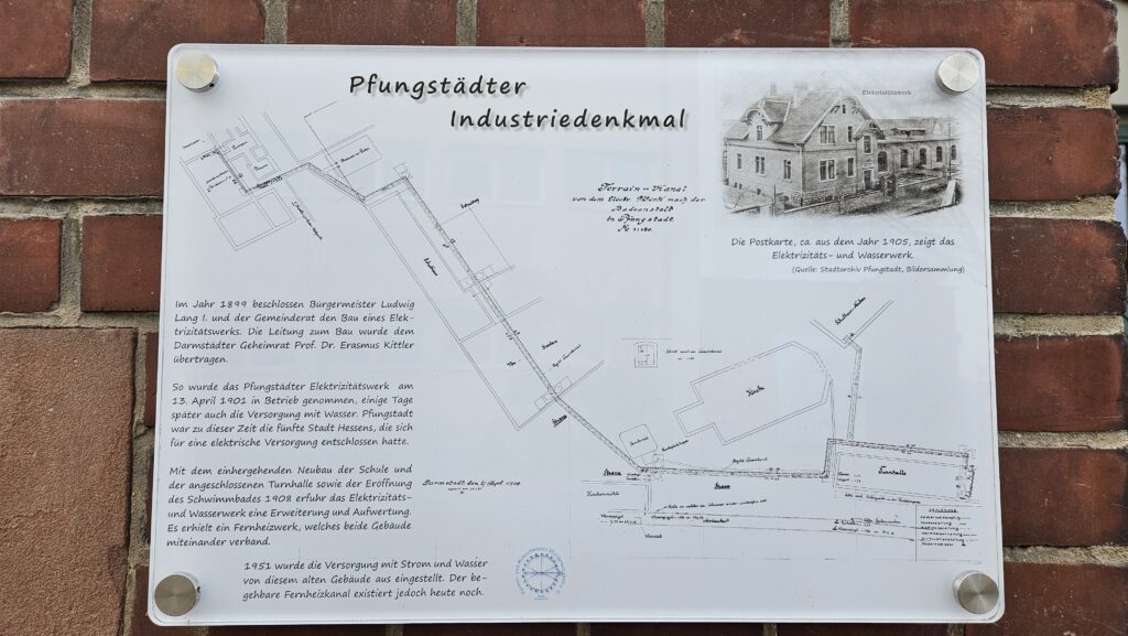 Industriedenkmal Pfungstadt E-Werk